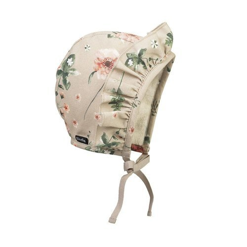 Elodie Details - Czapka Winter Bonnet - Meadow Blossom - 0-3 m-ce [OUTLET]