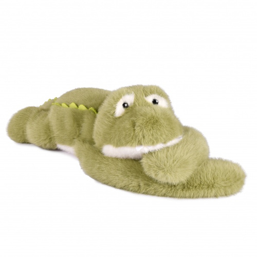 DOUDOU - obciążeniowy pluszowy krokodyl Podcoll Histoire d'Ours, 50 cm, zielony