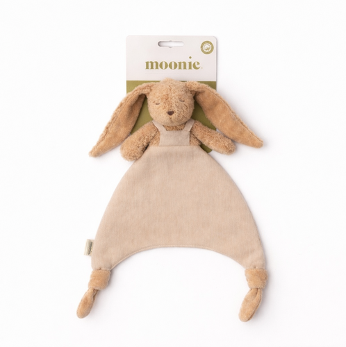 MOONIE - przytulanka Doudou królik, cappuccino