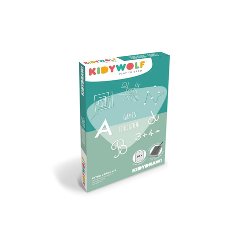 Kidywolf - zestaw uzupełniający do KIDYDRAW MINI, gry i edukacja