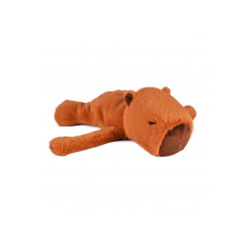 DOUDOU - pluszowa bransoletka slap kapibara Podcoll, Histoire d'Ours, rudy brązowy