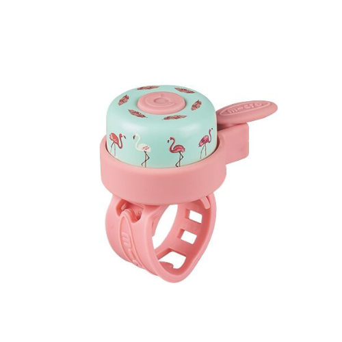 MICRO - dzwonek do hulajnogi we flamingi, pink