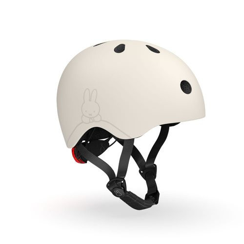 SCOOTANDRIDE - Kask XXS-S dla dzieci 1-5 lat, Miffy Ash