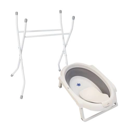 Baby Dan - zestaw do kąpieli SafeSplash  -  składana wanienka, stojak, wkładka dla noworodka