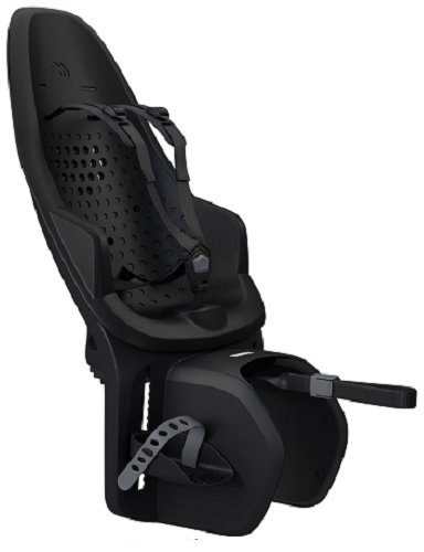 Fotelik rowerowy - THULE Yepp 2 MIK HD Montowany na bagażniku - Midnight Black