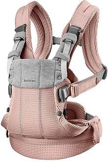 BABYBJORN - nosidełko Harmony 3D Mesh, Zgaszony Róż