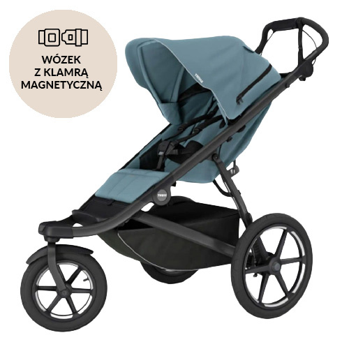 Wózek Thule Urban Glide 3, mid blue on black
