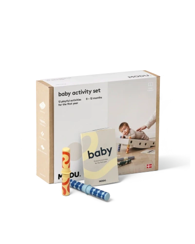 MODU - Baby activity set - Sand Grey / Honey Yellow