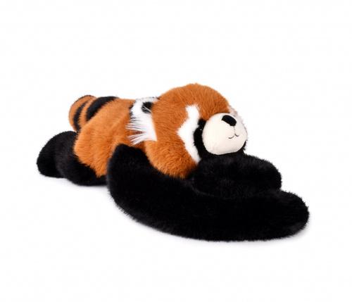 DOUDOU - obciążeniowa pluszowa panda ruda Podcoll Histoire d'Ours, 50 cm, pomarańczowy
