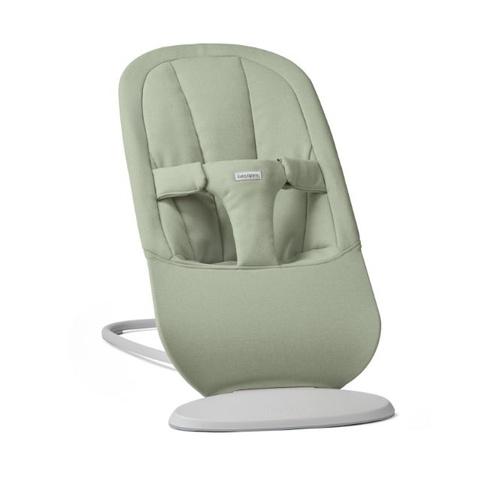 BABYBJORN - leżaczek BEGIN WOVEN, jasnozielony